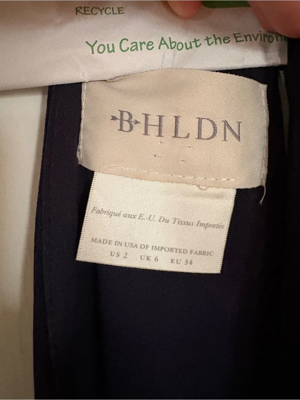 BHLDN Marceau Dress, Navy